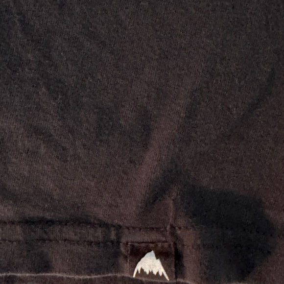 Burton Black and Orange Mountain Tee - Picture 4 of 4